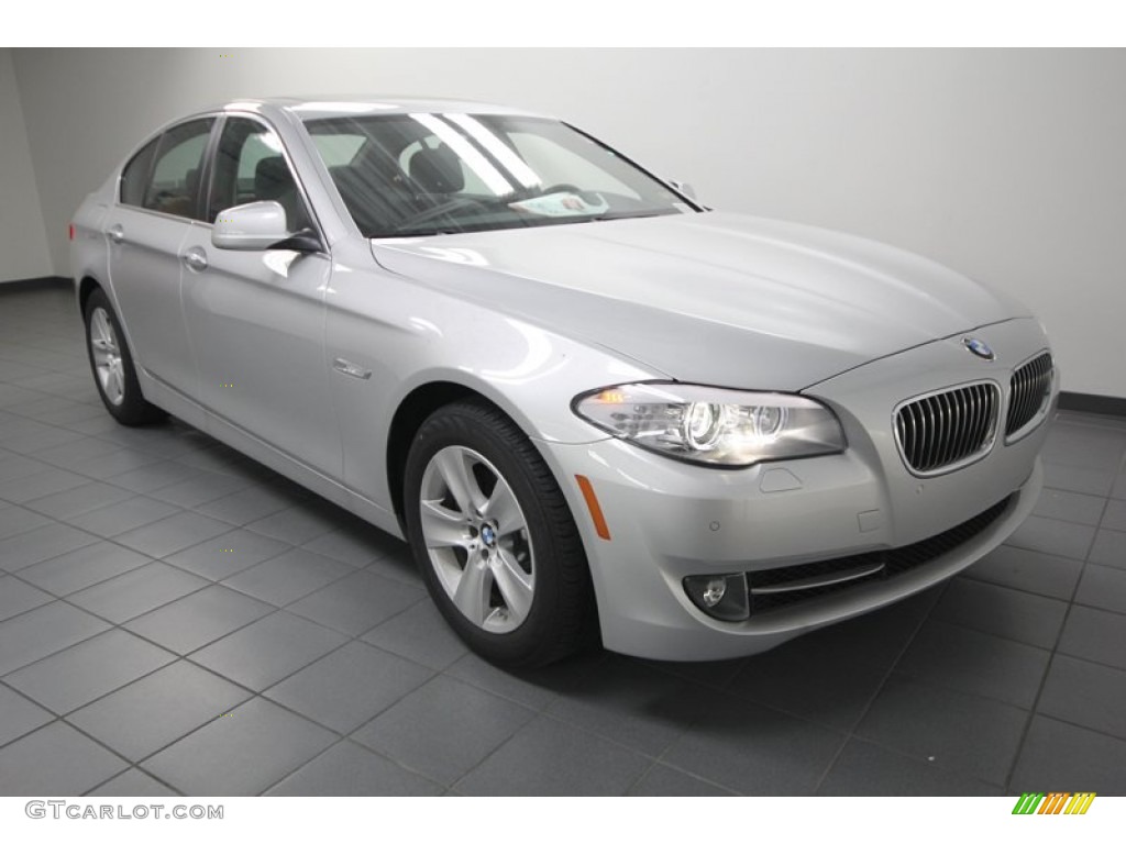 Titanium Silver Metallic 2013 BMW 5 Series 528i Sedan Exterior Photo #76559876