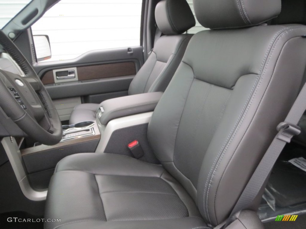 2013 Ford F150 Lariat SuperCrew Front Seat Photo #76561583