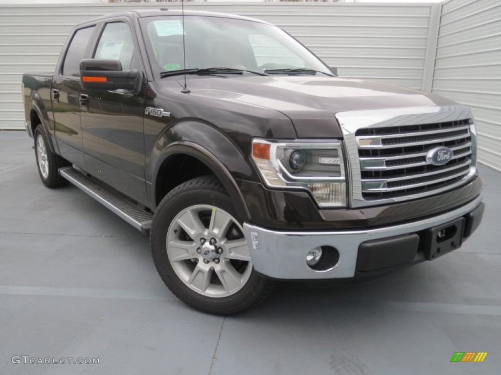 Kodiak Brown Metallic 2013 Ford F150 XLT SuperCrew Exterior Photo #76561859