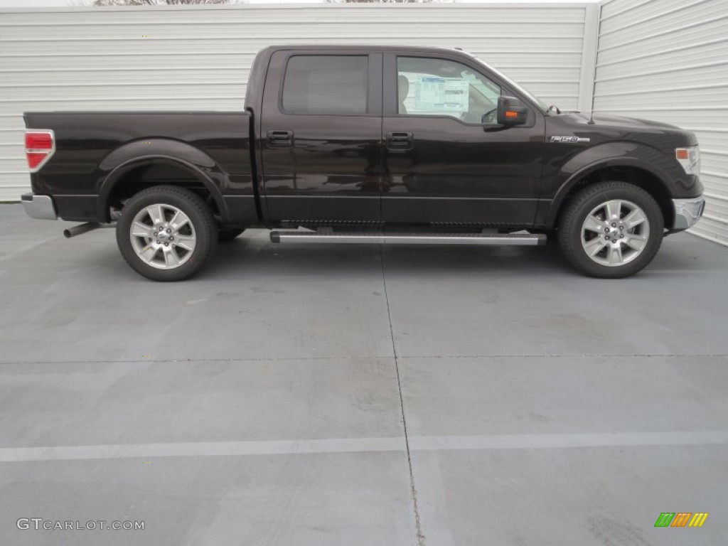 2013 F150 XLT SuperCrew - Kodiak Brown Metallic / Adobe photo #2