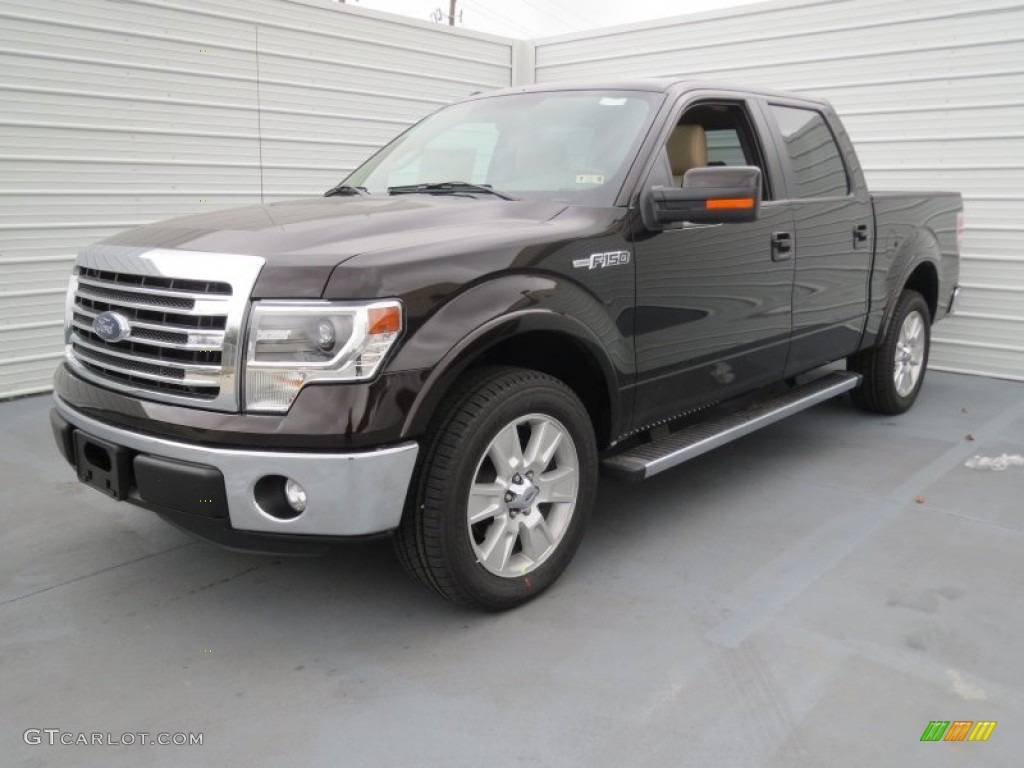 2013 F150 XLT SuperCrew - Kodiak Brown Metallic / Adobe photo #6