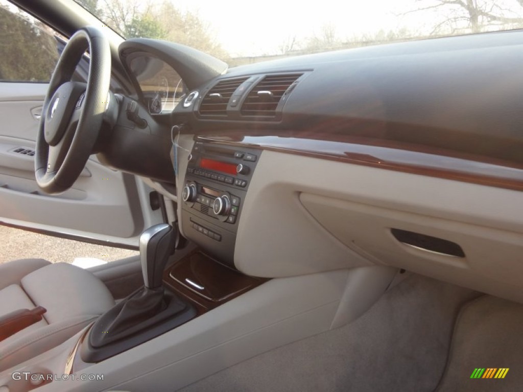 2008 1 Series 135i Convertible - Alpine White / Savanna Beige photo #9