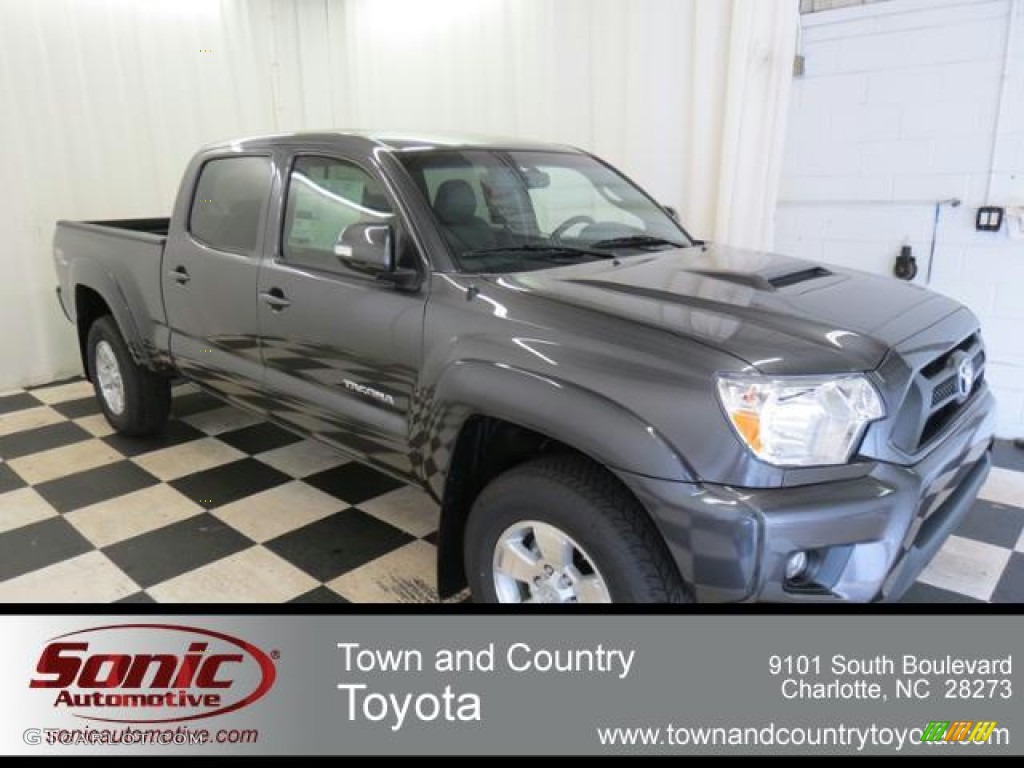 2013 Tacoma V6 TRD Sport Double Cab 4x4 - Magnetic Gray Metallic / Graphite photo #1