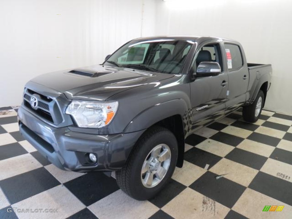 Magnetic Gray Metallic 2013 Toyota Tacoma V6 TRD Sport Double Cab 4x4 Exterior Photo #76566199