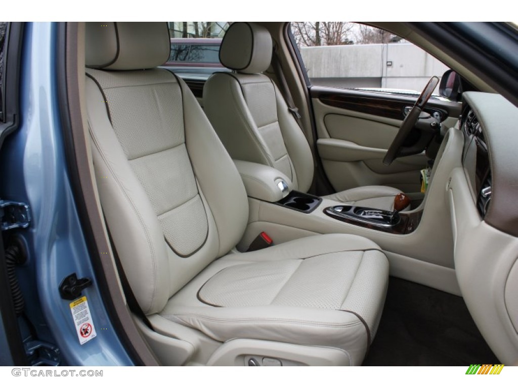 Ivory/Mocha Interior 2008 Jaguar XJ Vanden Plas Photo #76566271