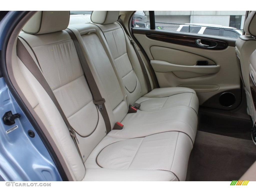 2008 Jaguar XJ Vanden Plas Rear Seat Photo #76566328