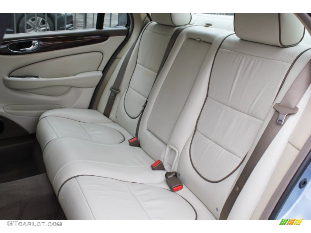 2008 Jaguar XJ Vanden Plas Rear Seat Photo #76566446