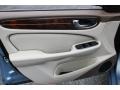 2008 Jaguar XJ Ivory/Mocha Interior Door Panel Photo