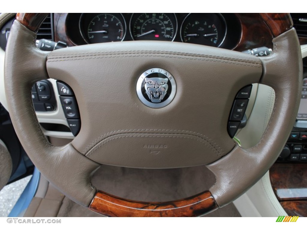 2008 Jaguar XJ Vanden Plas Steering Wheel Photos