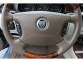 2008 Jaguar XJ Ivory/Mocha Interior Steering Wheel Photo