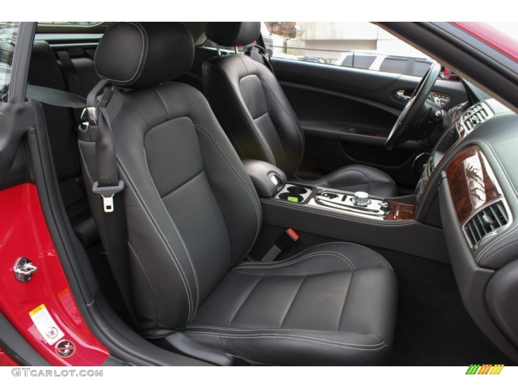 2010 Jaguar XK XKR Convertible Front Seat Photo #76567051