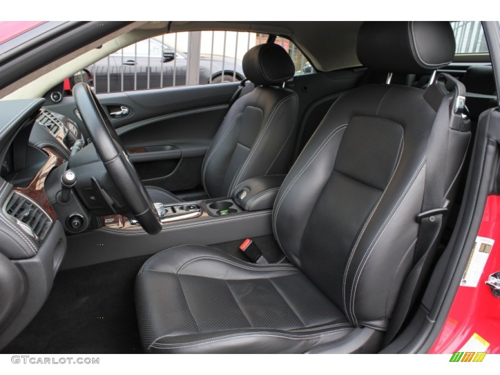 Warm Charcoal Interior 2010 Jaguar XK XKR Convertible Photo #76567136