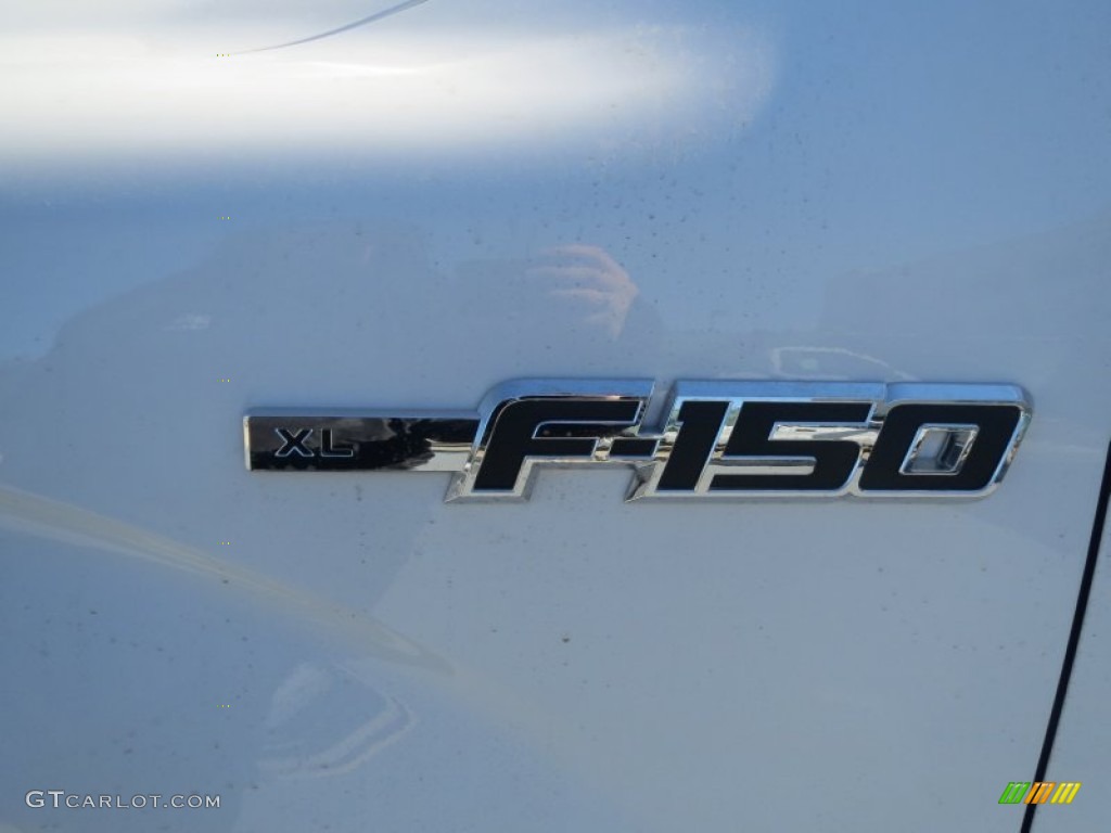2013 F150 XL SuperCrew - Oxford White / Steel Gray photo #11