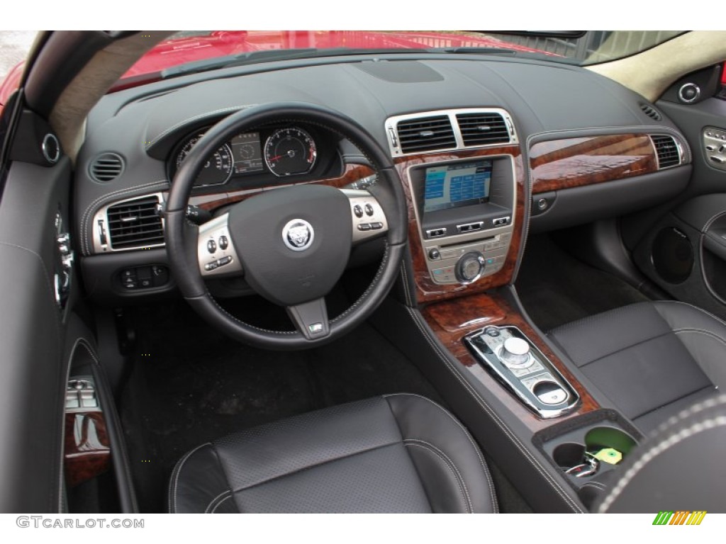 Warm Charcoal Interior 2010 Jaguar XK XKR Convertible Photo #76567308