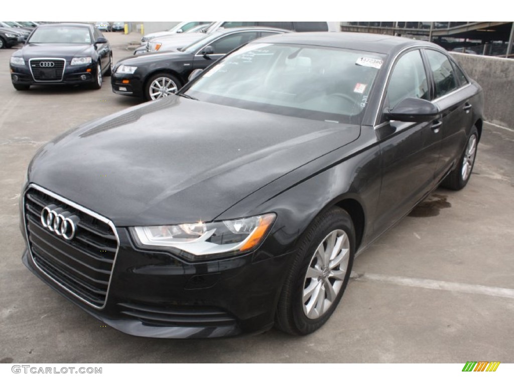 Havana Black Metallic 2012 Audi A6 2.0T Sedan Exterior Photo #76567924