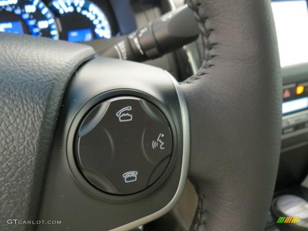 2013 Camry Hybrid XLE - Magnetic Gray Metallic / Light Gray photo #16