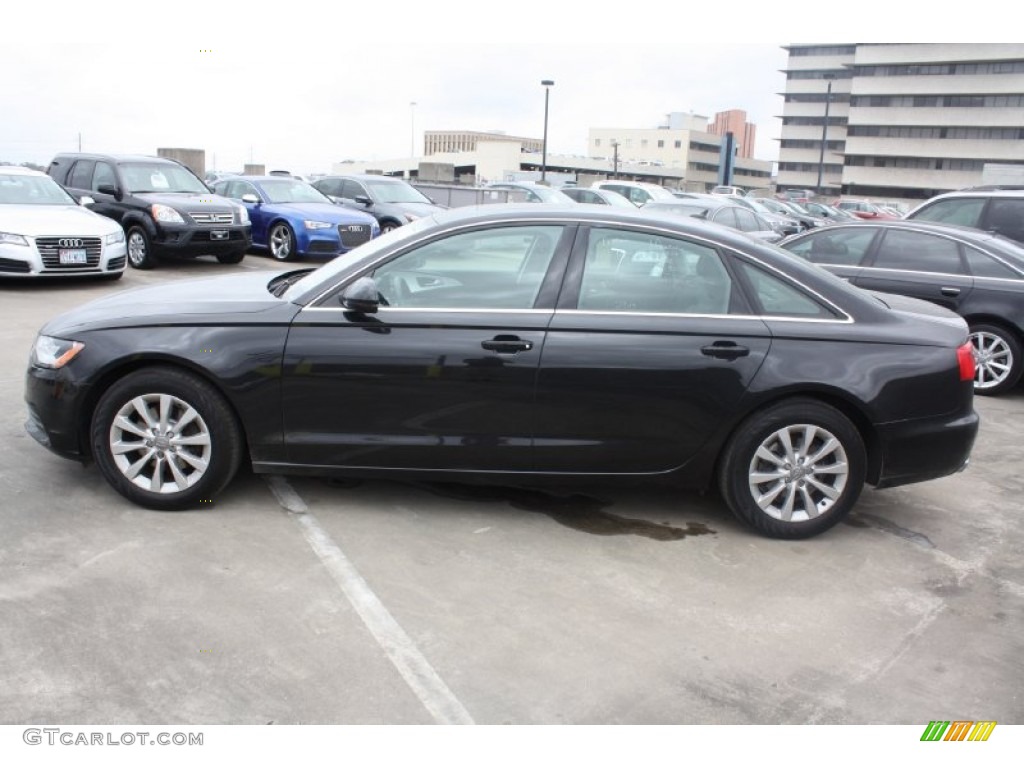 Havana Black Metallic 2012 Audi A6 2.0T Sedan Exterior Photo #76567970