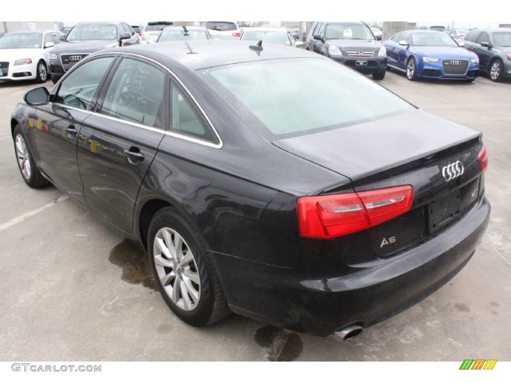 Havana Black Metallic 2012 Audi A6 2.0T Sedan Exterior Photo #76567991