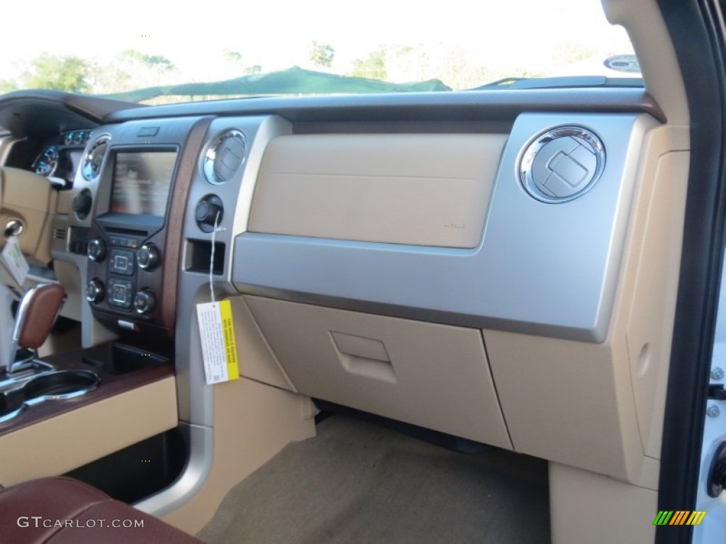 2013 F150 King Ranch SuperCrew - Oxford White / King Ranch Chaparral Leather photo #19