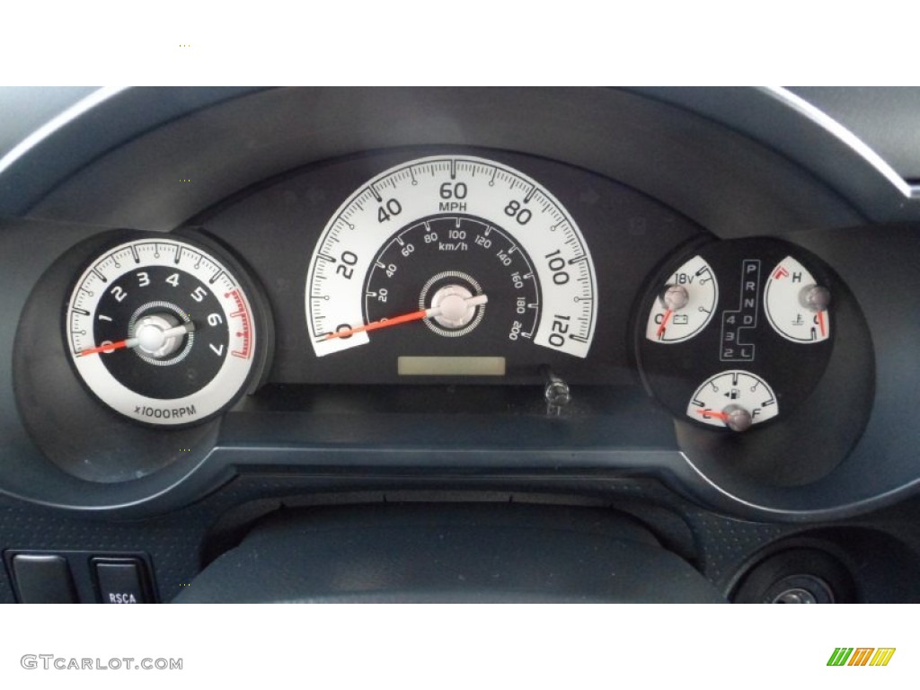 2011 Toyota FJ Cruiser 4WD Gauges Photo #76568440