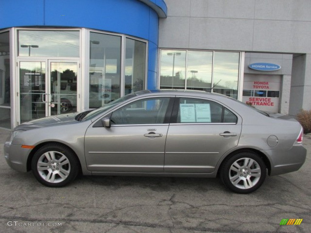 2008 Fusion SEL - Vapor Silver Metallic / Medium Light Stone photo #2