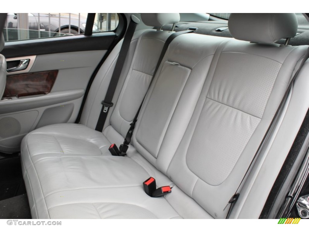 2010 Jaguar XF Premium Sport Sedan Rear Seat Photo #76568990