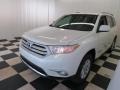 2013 Blizzard White Pearl Toyota Highlander   photo #3