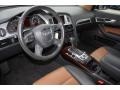 Amaretto/Black Prime Interior Photo for 2009 Audi A6 #76569265