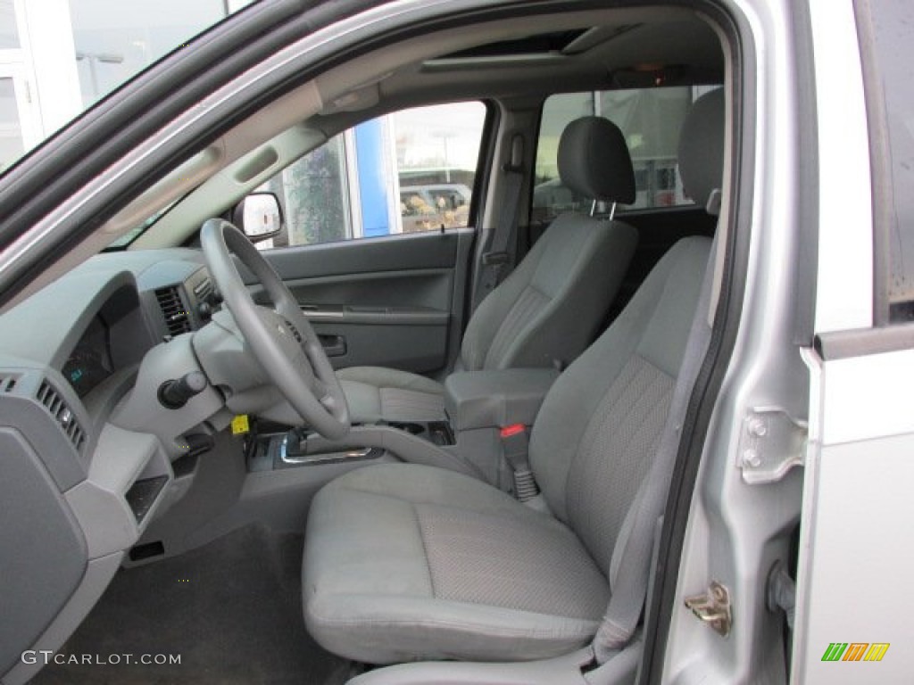 Medium Slate Gray Interior 2005 Jeep Grand Cherokee Laredo 4x4 Photo #76569816