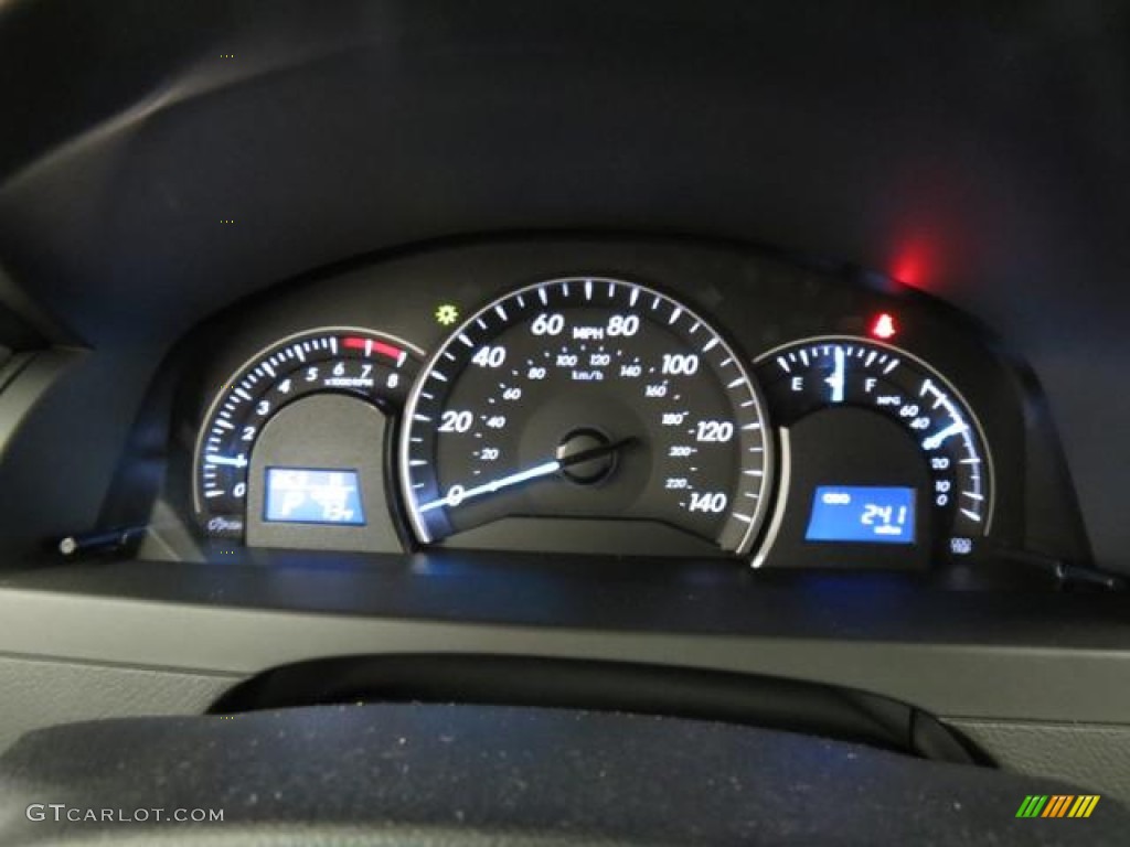 2013 Toyota Camry LE Gauges Photo #76570015