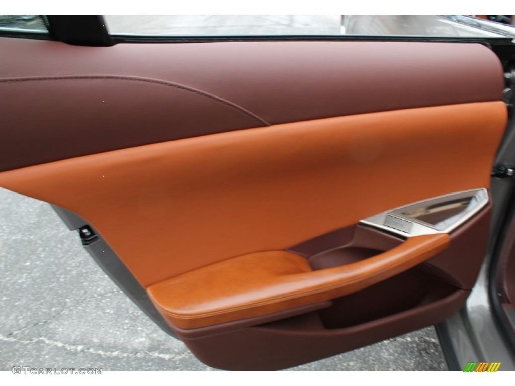 2012 Fisker Karma EcoSport Canyon Tritone Door Panel Photo #76570180
