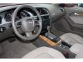 2010 Audi A5 Linen Beige Interior Prime Interior Photo