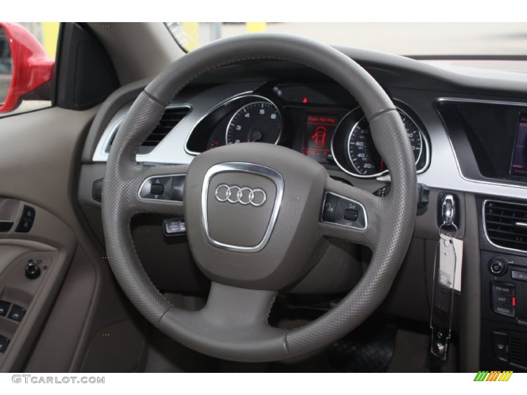 2010 Audi A5 2.0T Cabriolet Steering Wheel Photos