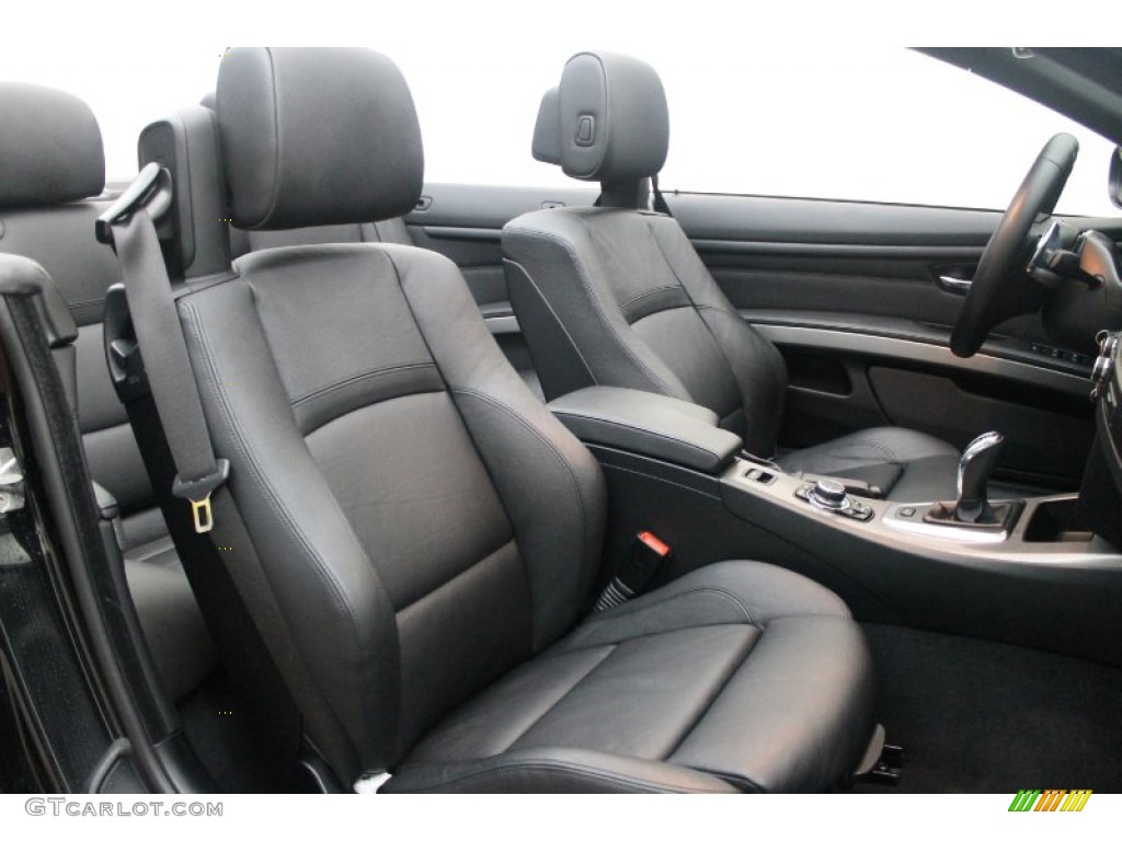 2011 3 Series 335is Convertible - Black Sapphire Metallic / Black photo #26