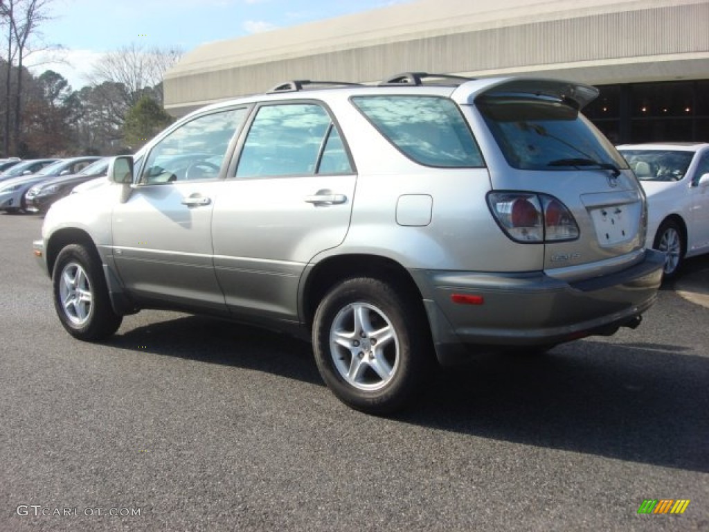 2001 RX 300 AWD - Millennium Silver Metallic / Black photo #4