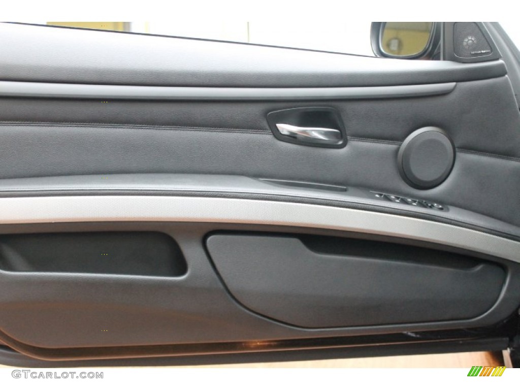 2011 3 Series 335is Convertible - Black Sapphire Metallic / Black photo #35