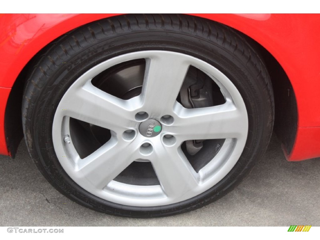 2009 A4 2.0T Cabriolet - Misano Red Pearl Effect / Beige photo #4