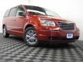 Inferno Red Crystal Pearl 2010 Chrysler Town & Country Limited
