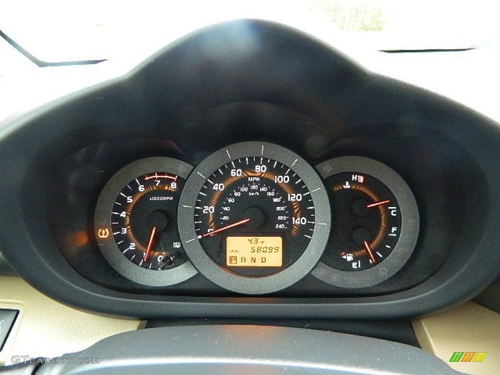 2010 Toyota RAV4 Limited Gauges Photo #76573606