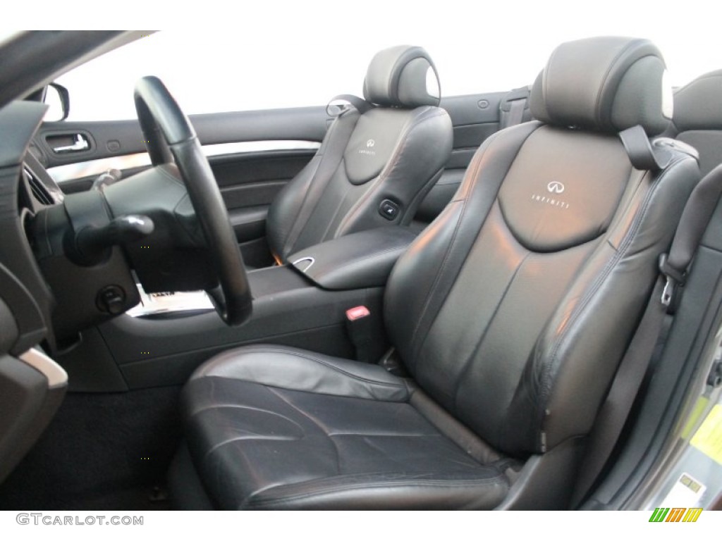 2010 Infiniti G 37 Convertible Front Seat Photo #76573680