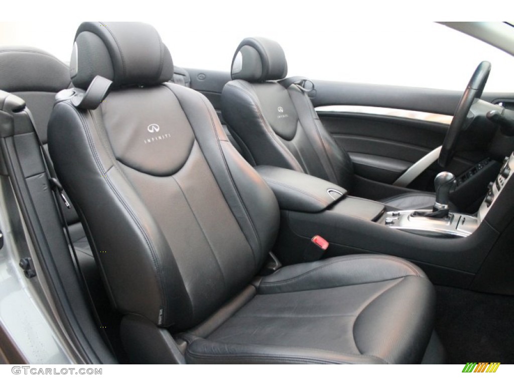 2010 Infiniti G 37 Convertible Front Seat Photo #76573695