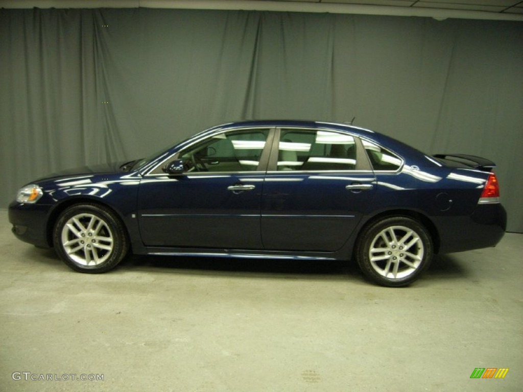 Imperial Blue Metallic 2009 Chevrolet Impala LTZ Exterior Photo #76573884