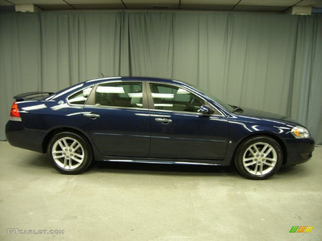 Imperial Blue Metallic 2009 Chevrolet Impala LTZ Exterior Photo #76573963