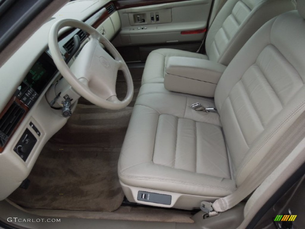 Neutral Shale Interior 1996 Cadillac DeVille Sedan Photo #76574120