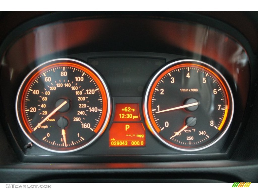 2010 BMW 3 Series 335i Convertible Gauges Photo #76574437