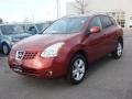 2008 Venom Red Pearl Nissan Rogue SL  photo #7