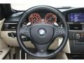 Cream Beige Steering Wheel Photo for 2010 BMW 3 Series #76574762