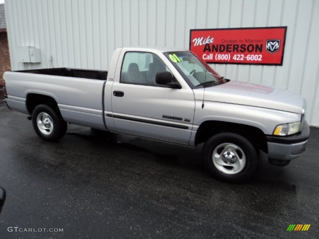 2001 Ram 1500 SLT Regular Cab - Light Driftwood Satin Glow / Agate photo #2