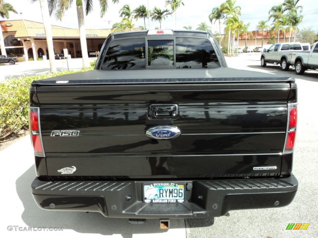 2011 F150 FX2 SuperCrew - Tuxedo Black Metallic / Black photo #7