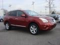 2011 Cayenne Red Nissan Rogue SV  photo #2